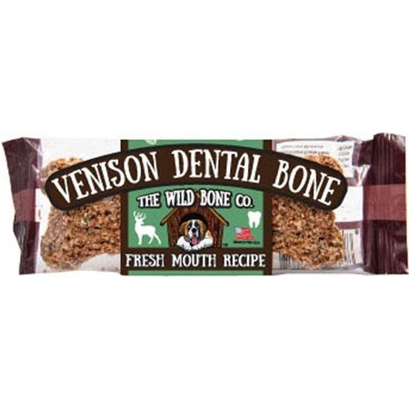 The Wild Bone The Wild Bone 1890.1 Venison Dental Large Bone Dog Treat 1890.1